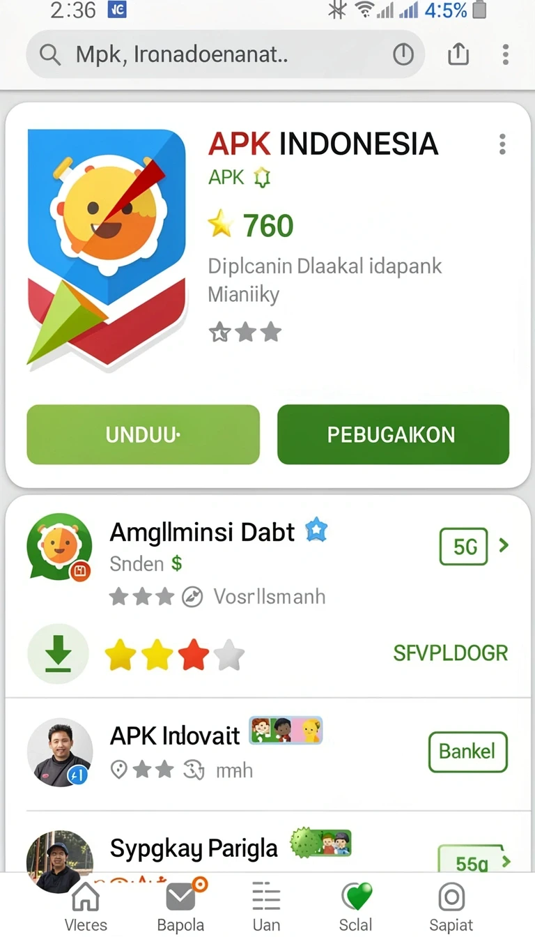 Pratinjau layar gus77 APK Terbaru dengan Fitur Lengkap